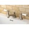 Kingston Brass KS4478PL 8" Widespread Bathroom Faucet, Brushed Nickel KS4478PL - alternate 2